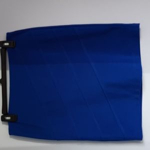 Royal Blue Skirt